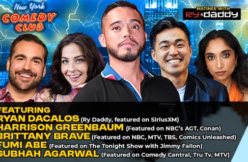 Matinee with Ry Daddy ft: Daniel Simonsen, Harrison Greenbaum, Brittany Brave, Fumi Abe, Elon Altman, Dasia Smith, Gibran Saleem, Ryan Dacalos