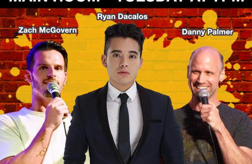 BROADWAY LAFFS with Zach McGovern, Danny Palmer, Gordon Kucher, Tiffanee, Jonathon Marin, Can Can, Alyson Chadwick, and Ryan Dacalos