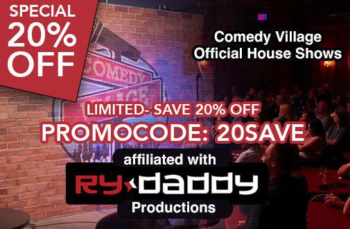 Saturday Night Primetime Show at Comedy Village Times Square ft. Ryan Reiss, Daniel Simsonsen, Marc Theobald