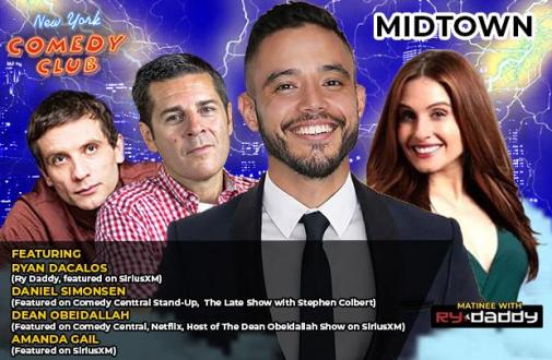 Matinee with Ry Daddy ft: Daniel Simonsen, Dean Obeidallah, Amanda Gail, Ryan Dacalos