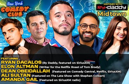 Matinee with Ry Daddy ft: Elon Altman, Ali Sultan, Dean Obeidallah, Amanda Gail, Ryan Dacalos