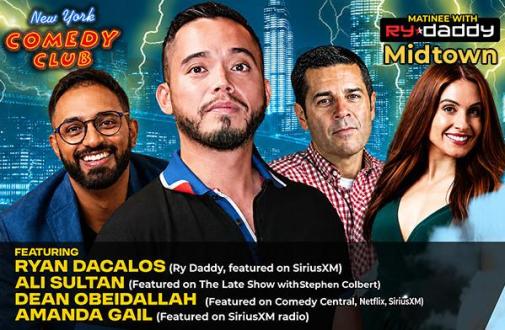 Matinee with Ry Daddy ft: Ali Sultan, Dean Obeidallah, Amanda Gail, Ryan Dacalos