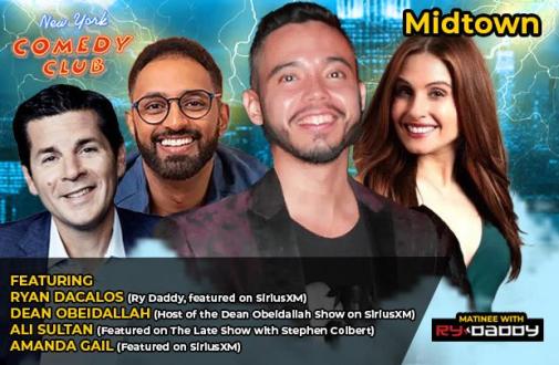 Matinee with Ry Daddy ft: Dean Obeidallah, Ali Sultan, Amanda Gail, Ryan Dacalos
