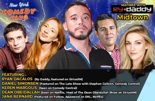 Matinee with Ry Daddy ft: Daniel Simonsen, Jana Bernard, Dean Obeidallah, Keren Margolis, Ryan Dacalos 