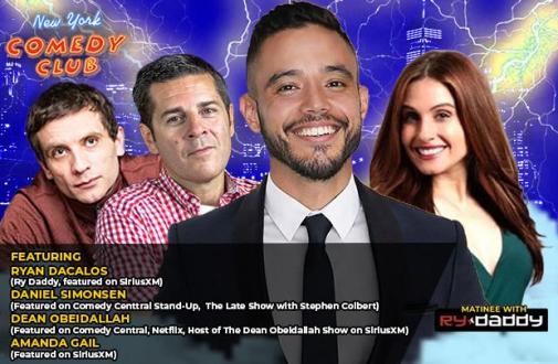 Matinee with Ry Daddy ft: Daniel Simonsen, Dean Obeidallah, Amanda Gail, Ryan Dacalos
