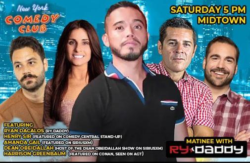 Matinee with Ry Daddy  ft: Ryan Dacalos, Harrison Greenbaum, Dean Obeidallah, Henry Sir, Amanda Gail