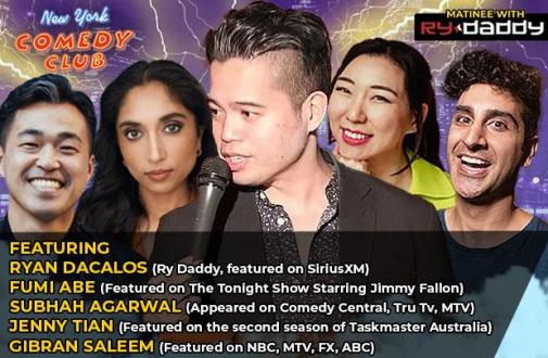 Matinee with Ry Daddy fft: Subhah Agarwal, Jenny Tian. Fumi Abe, Gibran Saleem, Ryan Dacalos